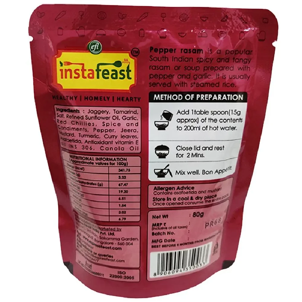Instafeast Pepper Rasam, 80 g-2.webp